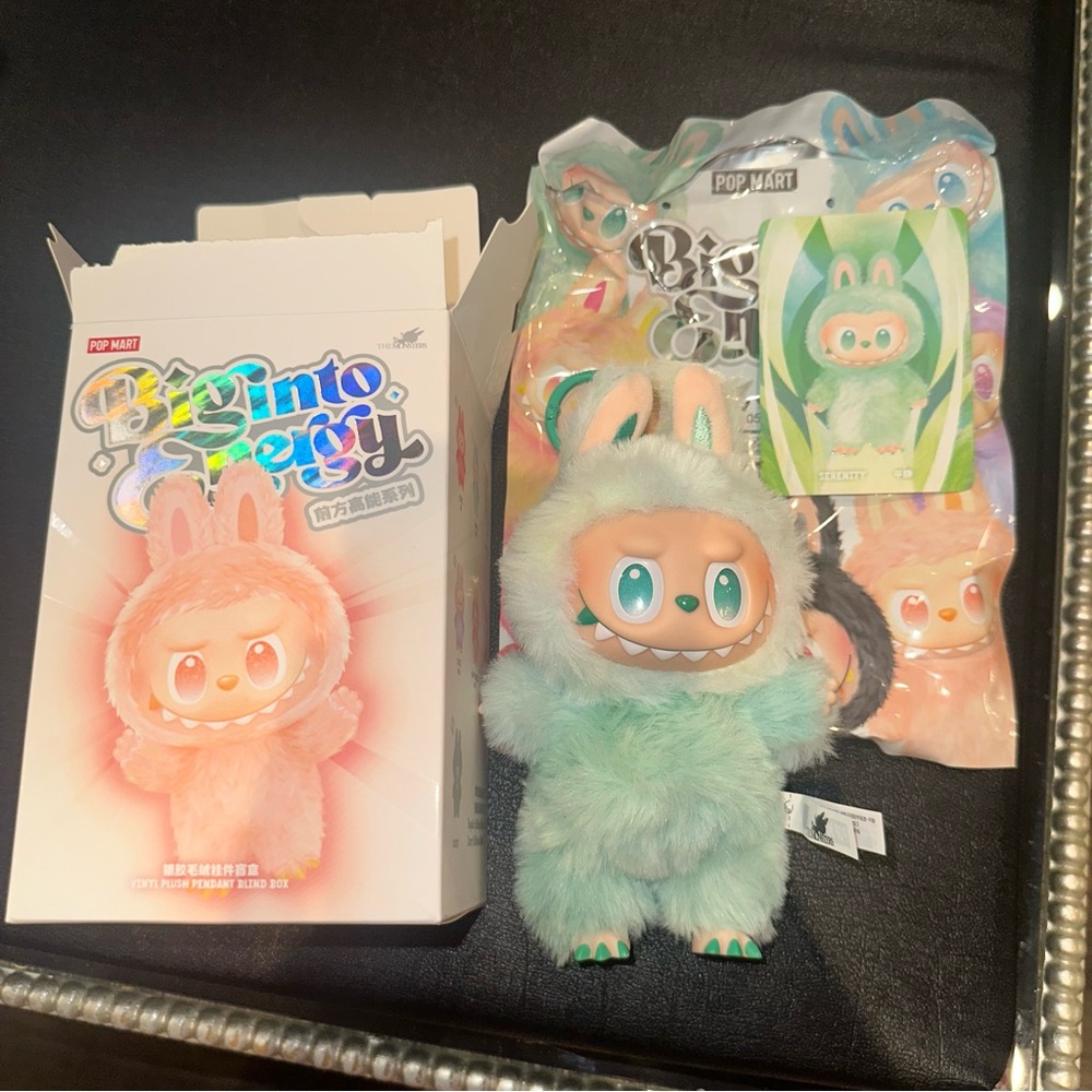 Pop Mart Labubu Big into Energy BIE Serenity green